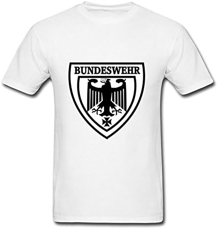 Custome Men Bundeswehr_adler_kreuz T-shirts In The Size Of Large