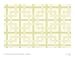 The Rug Market 11531A 4-LINKS - WHITE-GREEN - 22X34