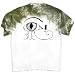 Eye of Ra Horus art print Hand Tie Dye T-Shirt - all sizes