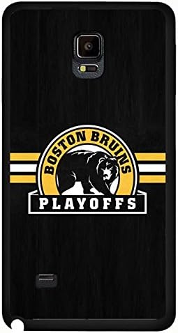 Boston Bruins Logo Print Hard Shell Case for Samsung Galaxy Note 4