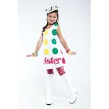 Twister Board Game Costume Child Girls Size Teen 14-16