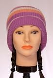 41l5Aw9EsXL. SL160  Purple Pink Striped Winter Beanie Cap