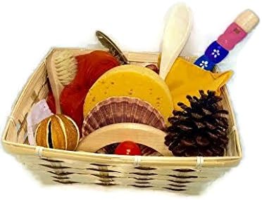 Children's Sensory Treasure Basket ~ An Early Development Learning Tool