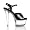 Black Patent/Clear