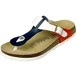 BIRKENSTOCK ビルケンシュトック Betula Rap ベチュラ ラップ トング サンダル 634371 ホワイト/ブルー/レッド 41(26.5cm)