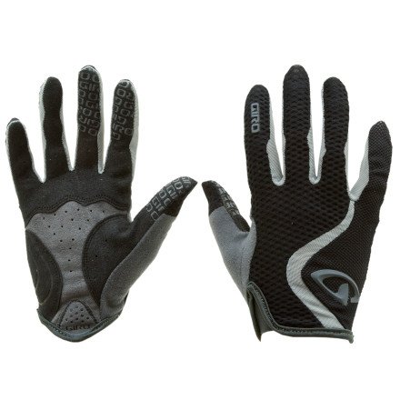 Giro Loma Women's Full-Fingered Cycling Glove (Black/Charcoal, Small)