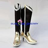 Cosplay Shoes Boots K-386 magical girl Madoka TM Magica Tomoe Mami