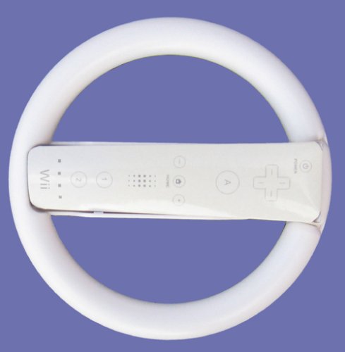 Steering Wheel for Nintendo Wii Remote Control