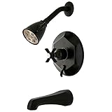 KINGSTON BRASS VB46350ZX Millennium Tub and Shower Faucet, Oil Rubbed Bronze by Kingston Brass