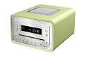 sonoro cubo Design CD-Radio AU-1100 GR (CD-Player, LCD-Anzeige, UKW-Tuner, AUX-Eingang f&uuml;r MP3-Player, iPod, Notebook) Gr&uuml;n