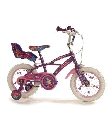 Buy Universal Flutterby 14" Girls Bike online at Discounted New and Used prices. Delivered to your door with Childrens Toyshop.com