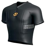 Shock Doctor Boy's Reflex 3-Pad SS Shirt with CrushTech