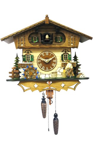 Black Forest Quartz Cuckoo Wood Chopper