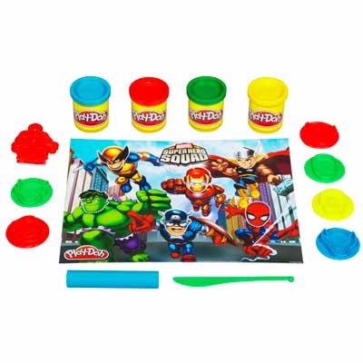 Marvel 4 Favorite Brands Play-Doh Set