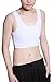 Breathable Super Flat Les Lesbian Compression 3 Rows Central Clasp Chest Binders (XX-Large, White)