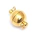 Gold Plated Magnet Clasp For Necklace Bracelet Craft Charms Connector Jewelry Making Finding