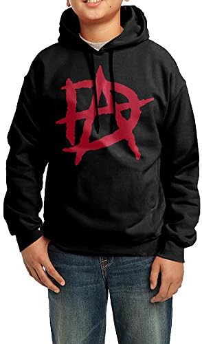 QSDFE Youth Unisex Hoodies Dean Wrestler Ambrose Black Size M