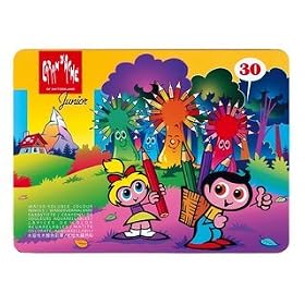Junior Colored Pencils, Set of 30 by Caran D'Ache