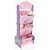 Disney Princess Hearts And Crowns Free Standing Unit With Fabric Storage