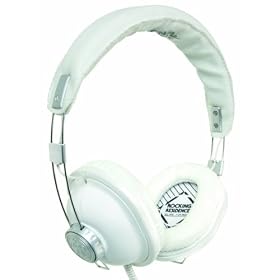 Rocking Residence Bold Vit Headphones - Gloss White