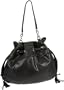 Calvin Klein Soft Metallic Hobo,Black,one size