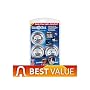Ontel SCN-MC12 Stick 'N' Click Set of 3 Peel and Stick LED Lights