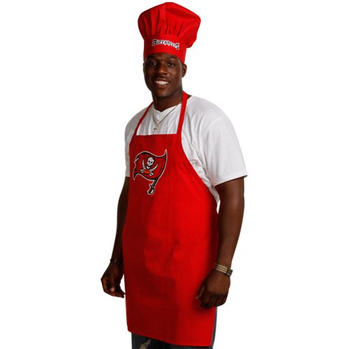 NFL Tampa Bay Buccaneers Chef Hat and Apron Set