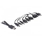 DELOCK Kabel USB 2.0  Ladekabel 8-fach