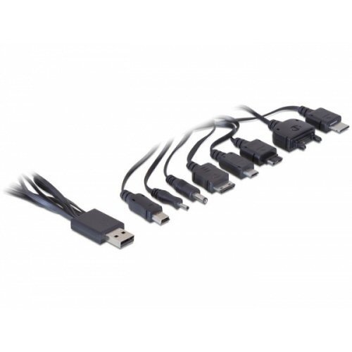 DELOCK Kabel USB 2.0  Ladekabel 8-fach Preisvergleich