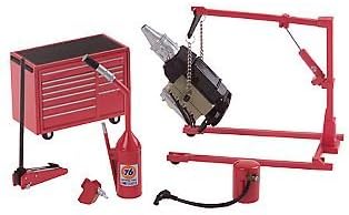Motorworks Nascar Tool Kit Accessories Kit 1:24 Scale