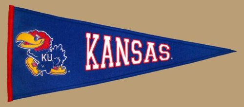 Winning Streak Sports Kansas Jayhawks Traditions Pennant - KANSAS JAYHAWKS One Size