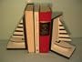 Hand Carved Wood Sailboat Bookends