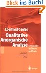 Qualitative Anorganische Analyse: Ein...