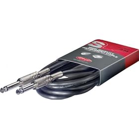 Stagg 3m High Quality Phone to Phone Plug Instrument Cable