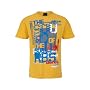 Bench Herren T-Shirt Suburbs, yolk yellow, L, BMGA&hellip Bench