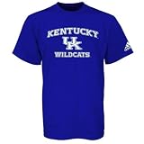 adidas Kentucky Wildcats Royal Blue Stacked T-shirt
