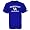 adidas Kentucky Wildcats Royal Blue Stacked T-shirt