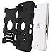 Fosmon HYBO Series Dual-Layer PC + Silicone Hybrid Case with Kickstand for BlackBerry Z10 - Black / Black
