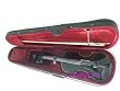 ViolinSmart 4/4 Full Size Student Violin w/Bow, Case, and Rosin - Solid Black