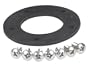 Moeller Marine Electric and Mechanical Fuel Tank Sending Unit Gasket (5-Hole)