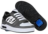 Heelys Men's Mega Watt Skate Shoe,Gunmetal/White/Black,8 M US