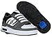 Heelys Men's Mega Watt Skate Shoe,Gunmetal/White/Black,8 M US