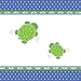 Turtle Party Printed Plastic Tablecover