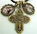 Scapular Medal Cross 4 Way Jesus Necklace Communion