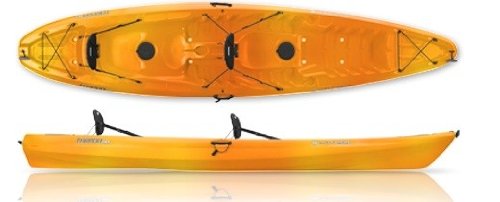 Wilderness Systems Tarpon 130t Tandem Kayak Mango