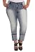 Torrid Plus Size Z. Cavaricci Couture - Extreme Wash Cuffed Jean