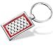 Keychain "Limousin" Flag region: France - Hand Made, Key chain ring