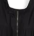 Promises Promises Womens Exposed Zipper Dress - Black X Xlrg image 3