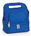 Pack of 2 Fully Insulated Lunch Bags w/ Food Storage Container - Royal Blue