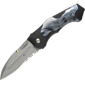 Columbia River Knife and Tool's 1141 Elishewitz Montu Serrated Edge Knife